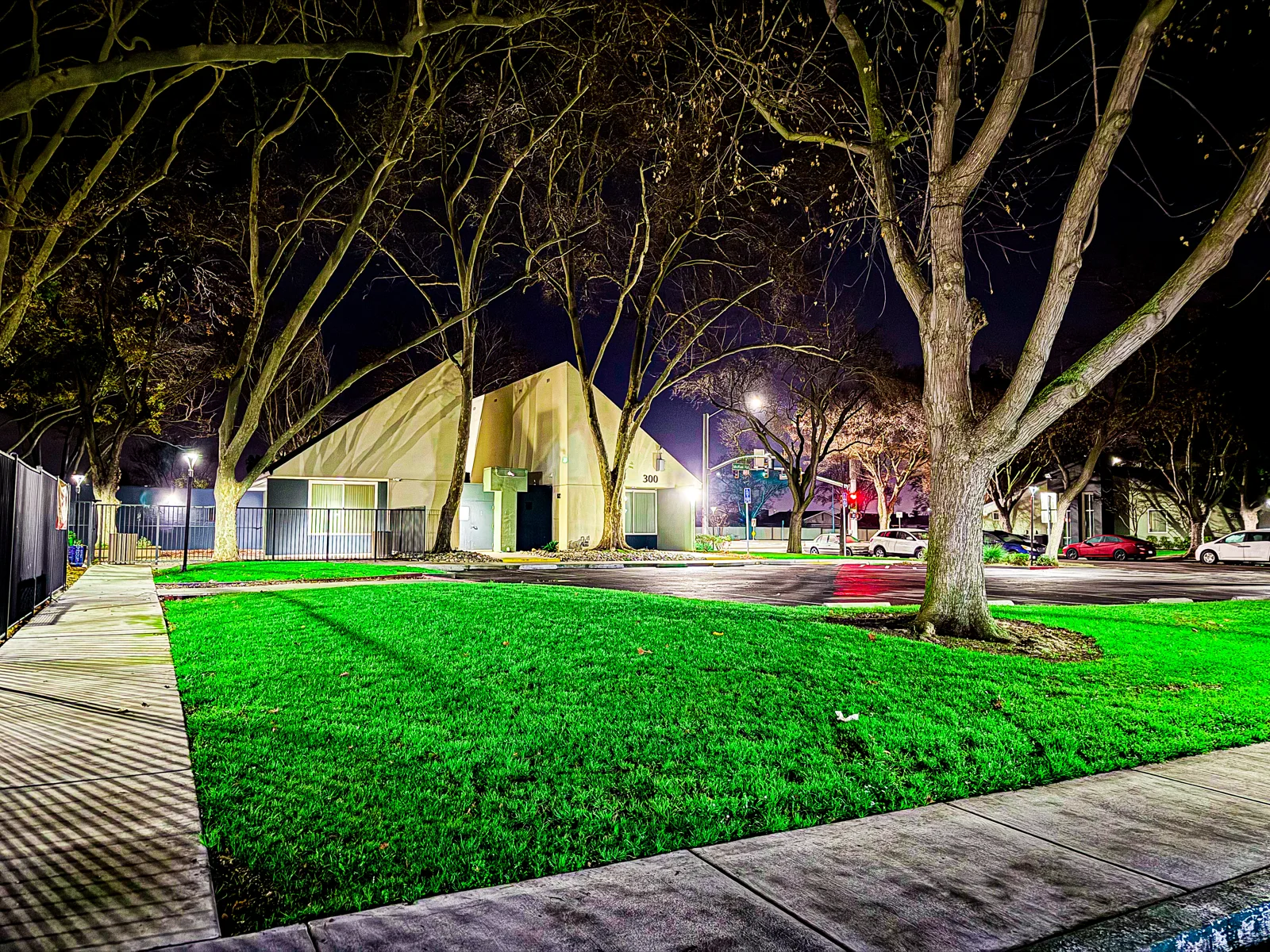Rooftops & evening at a Green Is The Way maintained property, view 3