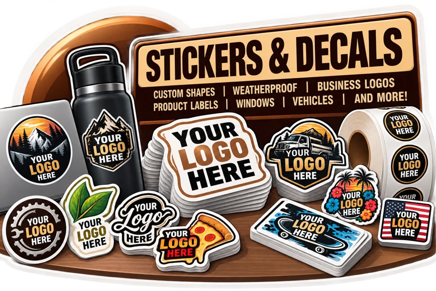 Stickers & Decals illustration